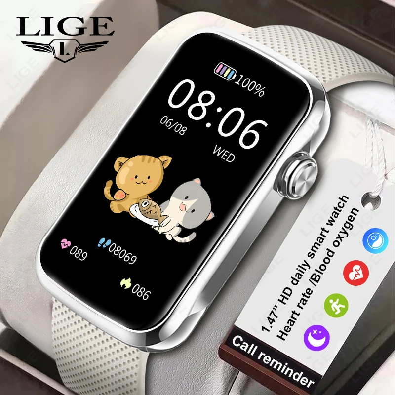 Reloj inteligente para hombres y mujeres, relojes de Fitness, Monitor de ritmo cardíaco durante el sueño, podómetro deportivo, rastreador de pasos de calorías, rastreador de actividad impermeable
