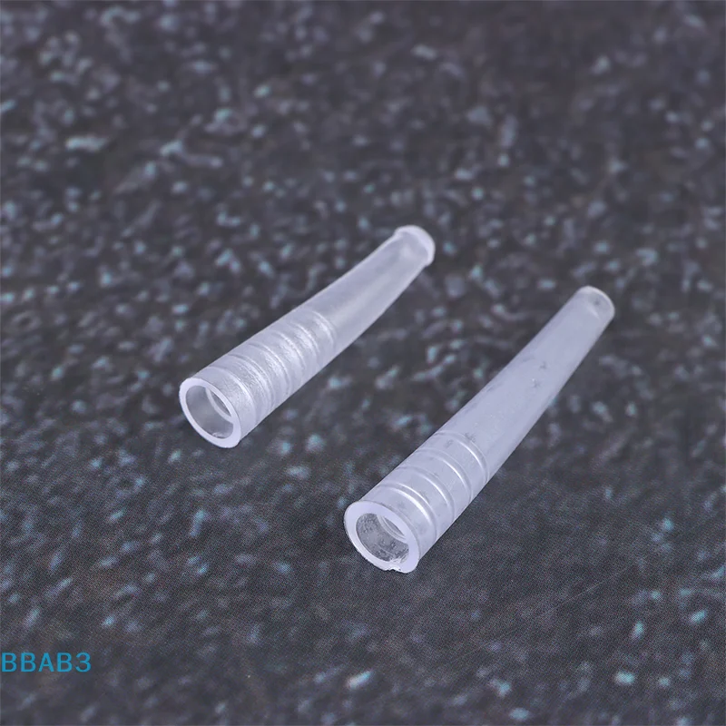 【B】10/20Pcs Eyelashes Tweezers Silicone Covers Tweezers Tips Protect Case Prevent Hit Eyelashes Extension Supplies Accessories