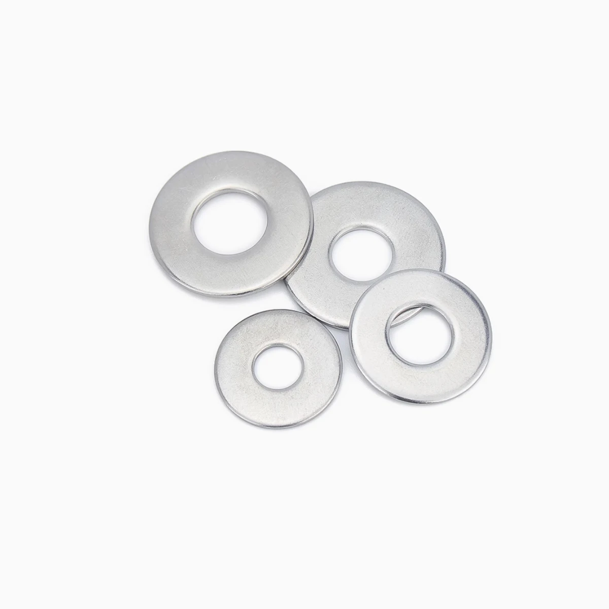 304 Stainless Steel Gasket Circular Metal Screw Flat Washer Ultra-Thin Meson Inner Diameter 2/3/4mm