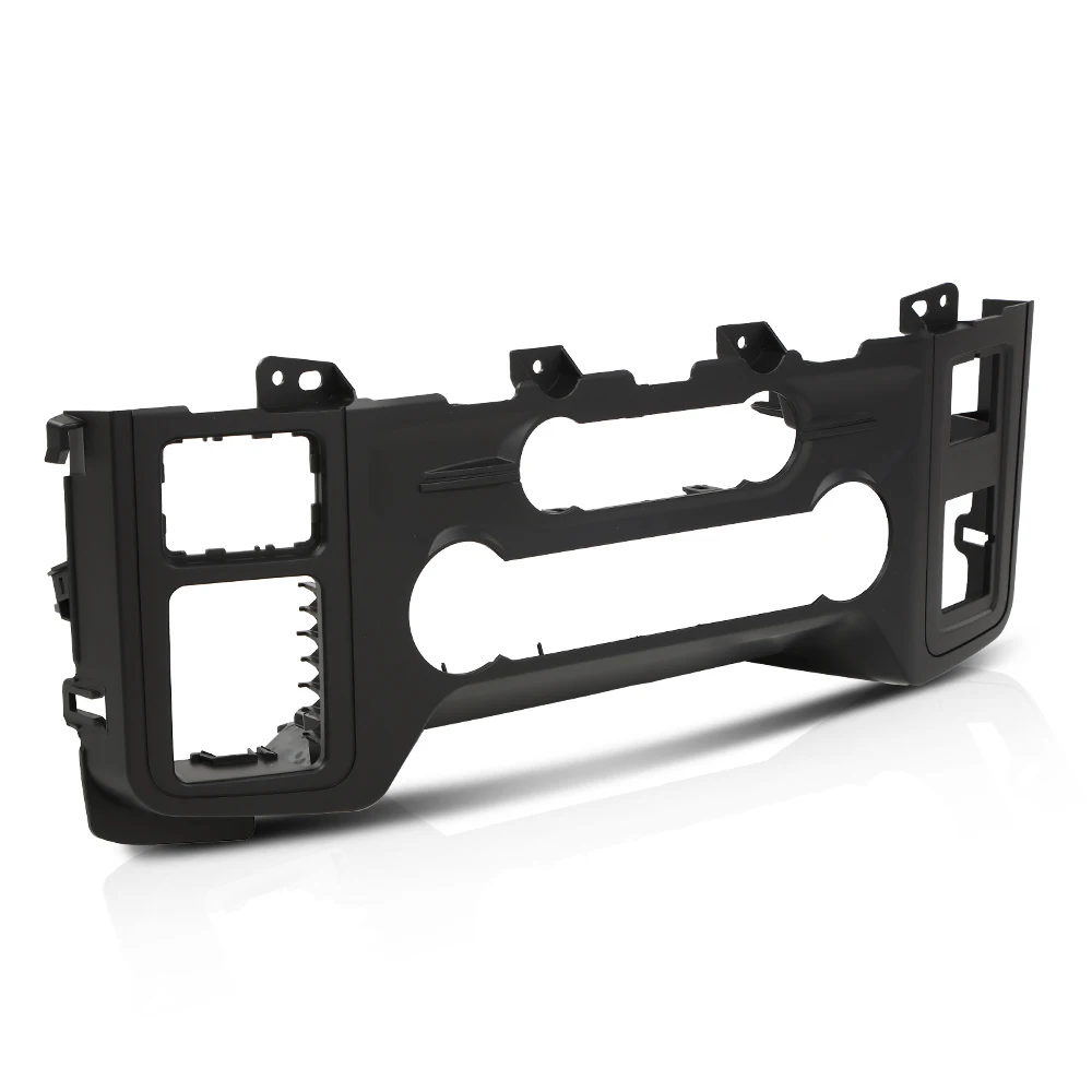 

A/C Heater Climate Control Dash Trim Center Console Bezel Compatible with Ford F150 2021-2023 Black