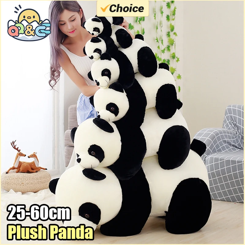 

25-60Cm Plush Toys Panda Stuffed Toys Cute Kids Kawaii Room Decor Soft and Plush Animals Birthday Gift Children's Day Gift