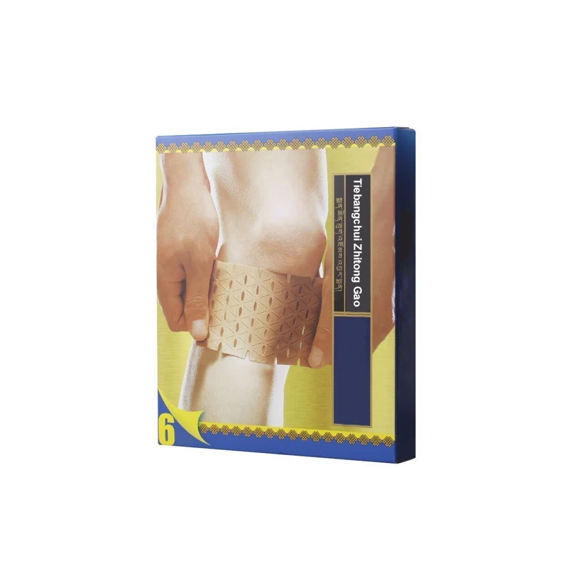 

6 шт./1 упаковка: Пластыри Tiebangchui Zhitong Gao для быстрого облегчения боли в шее, плечах, пояснице, коленях и суставах