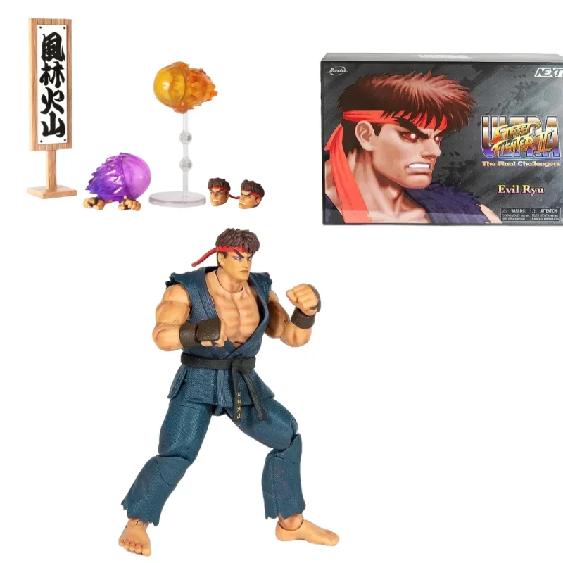 

In Stock Jada Toys Street Fighter Ryu Black Kill Ryu Movable Model Ryu Game Anime Figures Collect Model Toys Genuine Brand-New