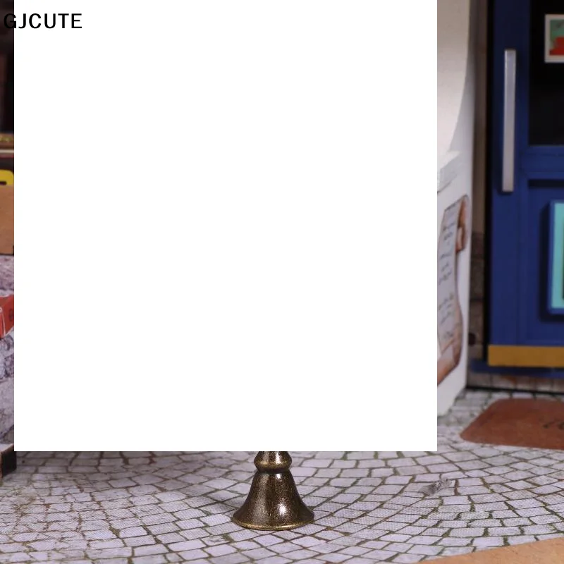 

1/12 Dollhouse Mini Magic Book Reading Stand Model Dollhouse Furniture Decoration Dolls House Micro Scene Construction Props