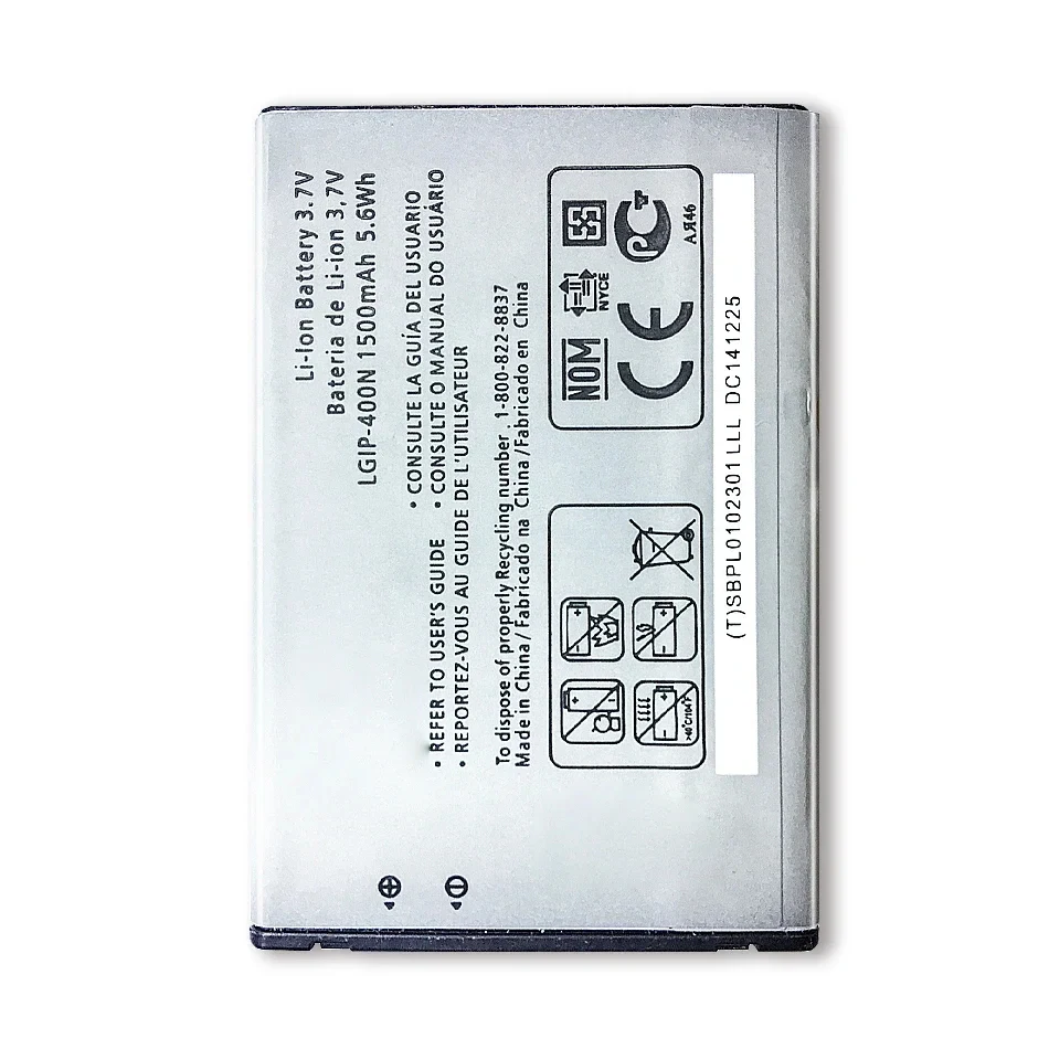 Replacement Battery LGIP-400N For LG OPTIMUS M/C/U/V/T/S/1 VM670 LS670 MS690 P503 P500 P520 P505 P509 With Track Code