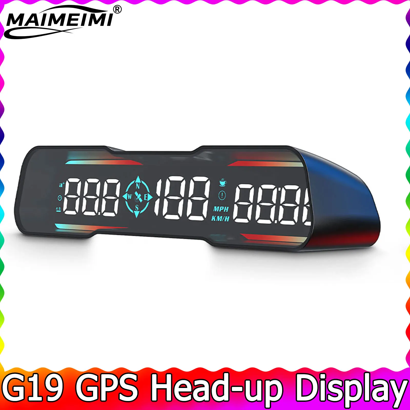 G19 Hud Gps Speedom… - image