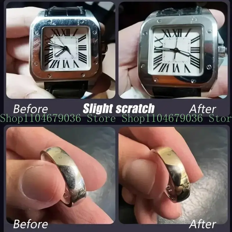 652F Watch Scratch Removal Polish Paste Restores Metal Frame Deoxidizes And Repairs Stainless Steel For Durability