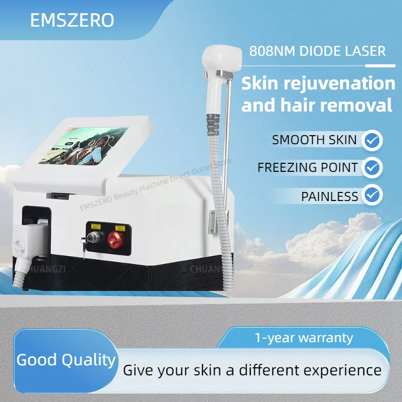 

High Power 808nm Diode La-ser Hair Removal Equipment 3000W Ice Platinum 3 Wavelength 755 808 1064nm Epilator Permanent