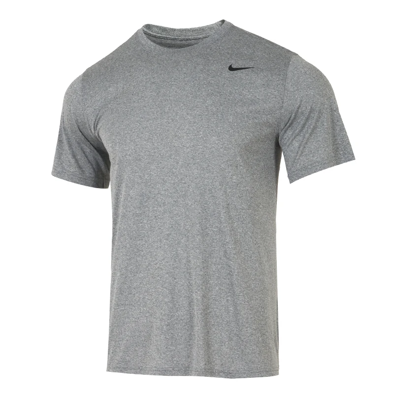 

Nike Men's Short-Sleeved Tm Legend Ss Crew Zts Round-Neck Loose T-Shirt Pure Color Fitness Sports Top Hf0507-091