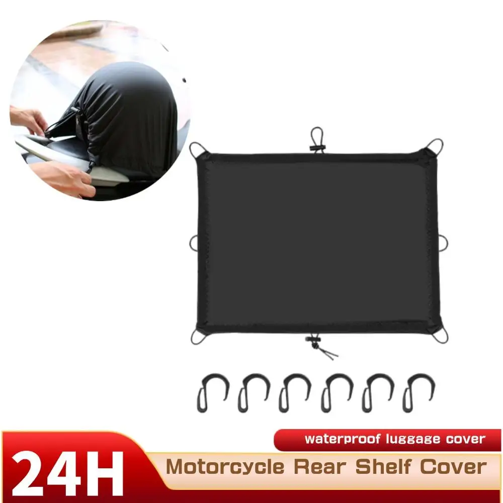 

Waterproof Elastic Motorcycle Luggage Cover Cargo Net With Hooks 6 Motorcycle Cover Helmet Tank Holder Bag Oil Accessories