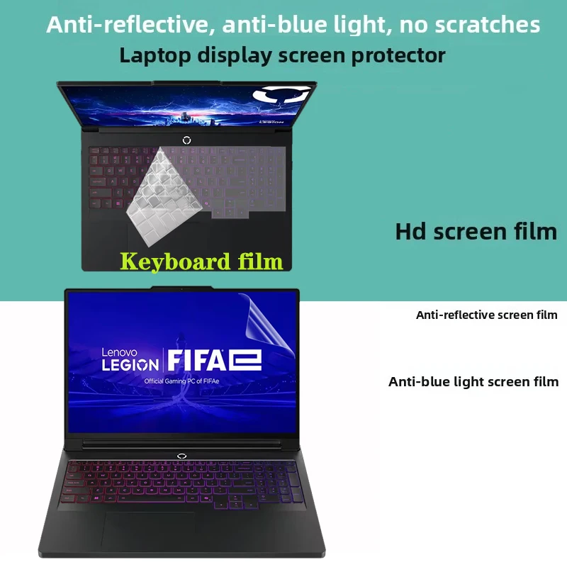 For 16inch Lenovo Legion Pro 7 16IAX10H Gen10 Notebook computer display high-definition screen eye protection film keyboard film