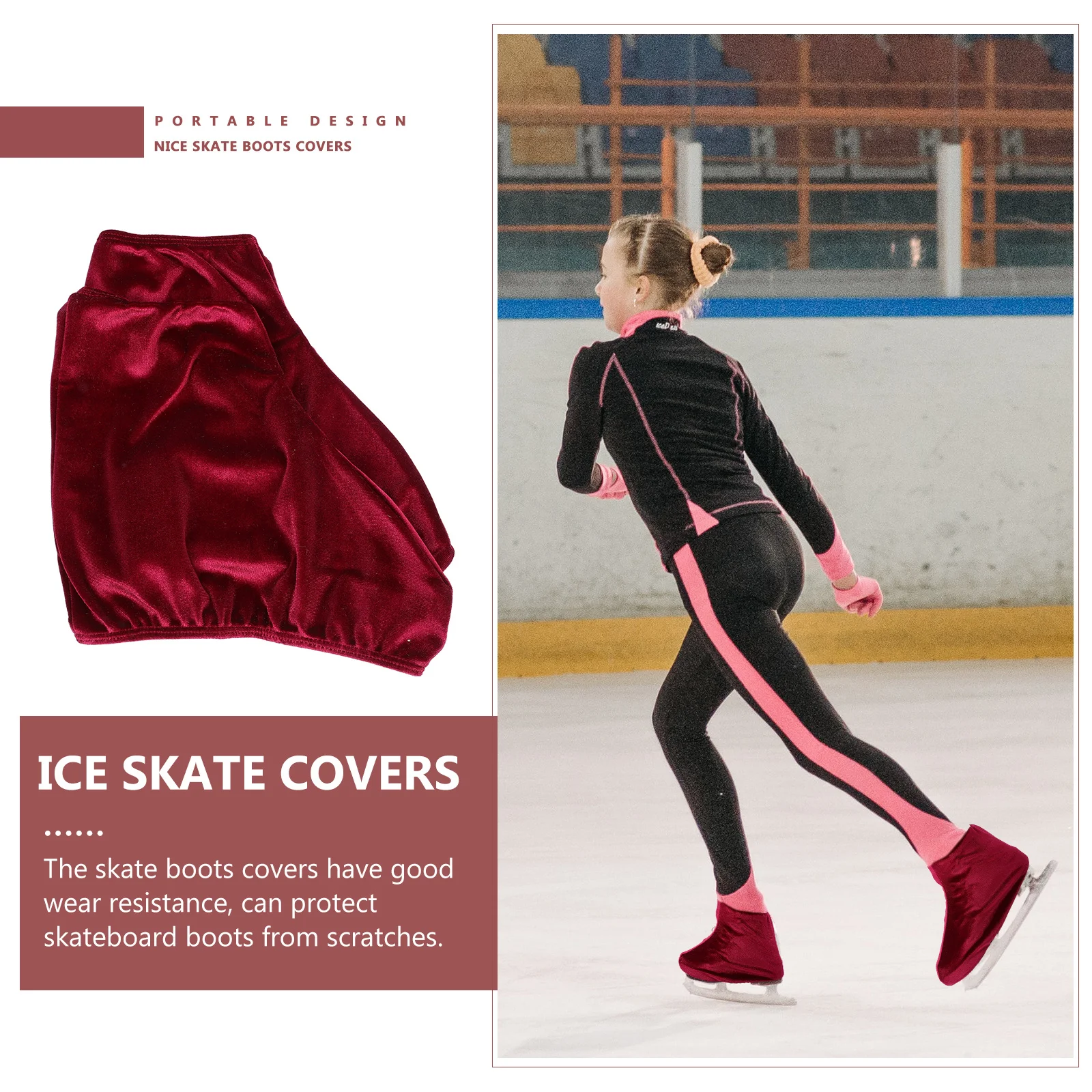 Рисунок 2 - 1 пара чехлов для ботинок для коньков