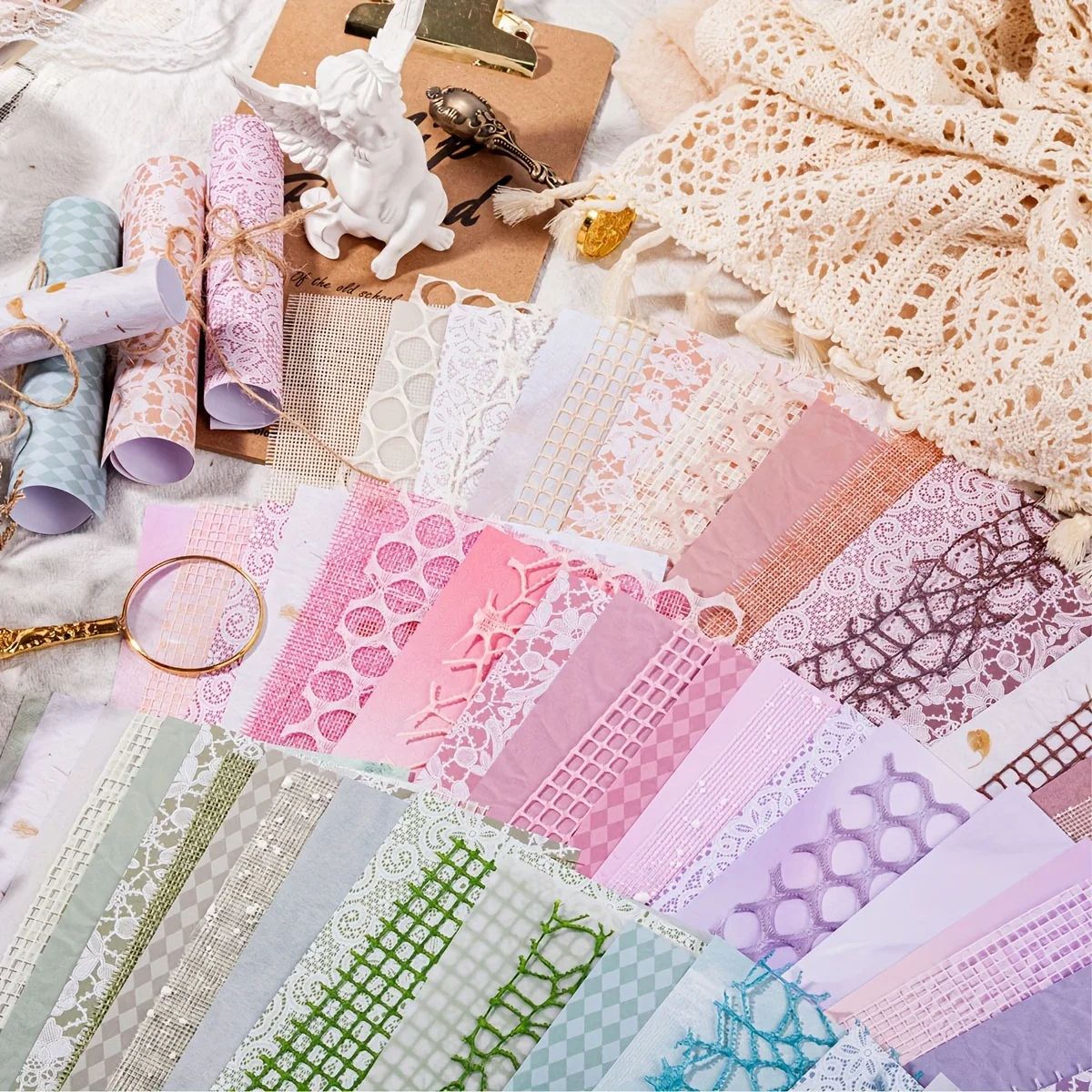 ถุงกระดาษวัสดุผสม 3 ชิ้น กระดาษน้ําหนักเบา สามารถฉีกขาดด้วยตนเองสําหรับเขียน เหมาะสําหรับตกแต่ง DIY ฯลฯ