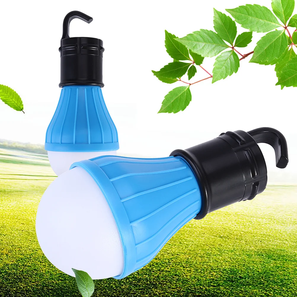 

4Pcs LED Camping Light Tent Lantern Bright 3 LED Beads Low Consumption Long Life for Backpacking Mountaineering Night Reading