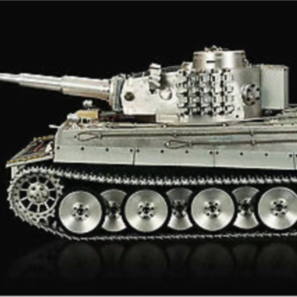 Czołg zdalnie sterowany HENG LONG RC, w całości metalowy, skala 1/8, niemiecki Giant Tiger I 3818 RTR, model zabawka dla chłopca, prezent do gry, TH16450
