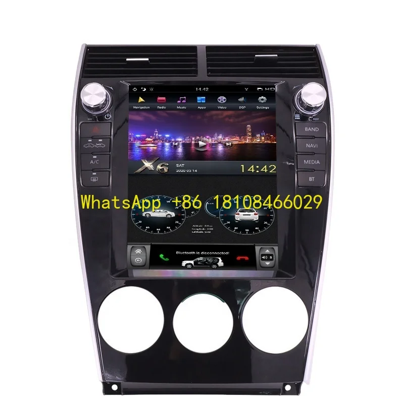 

10.4'''Vertical Screen 4+64GB Android Car Multimedia Player Radio GPS Navigation for Mazda 6 2004-2015