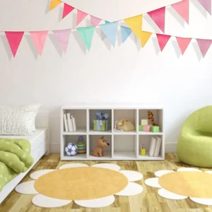 Bunte Jute- und Leinenflaggen, Festivalflaggen, Bunting, Party, Hochzeit, Hängen, Partygirlande für die Heimdekoration 10 Hauptverkaufsflaggen Jute Dekoration - №10
