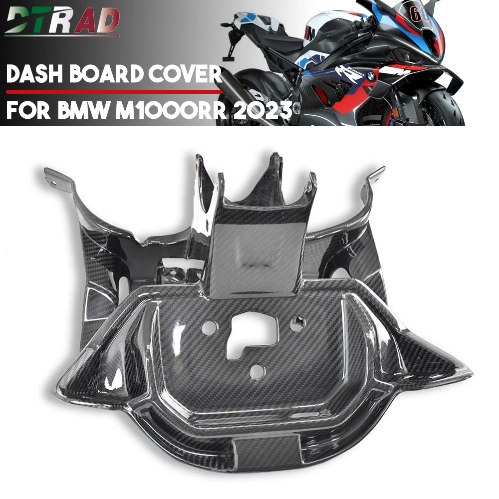 

For BMW M1000RR 2023 2024 Carbon Fiber Dash board Cover Headlight Bracket Inner Panels Body Fairings Kit Motorcycle Accessories