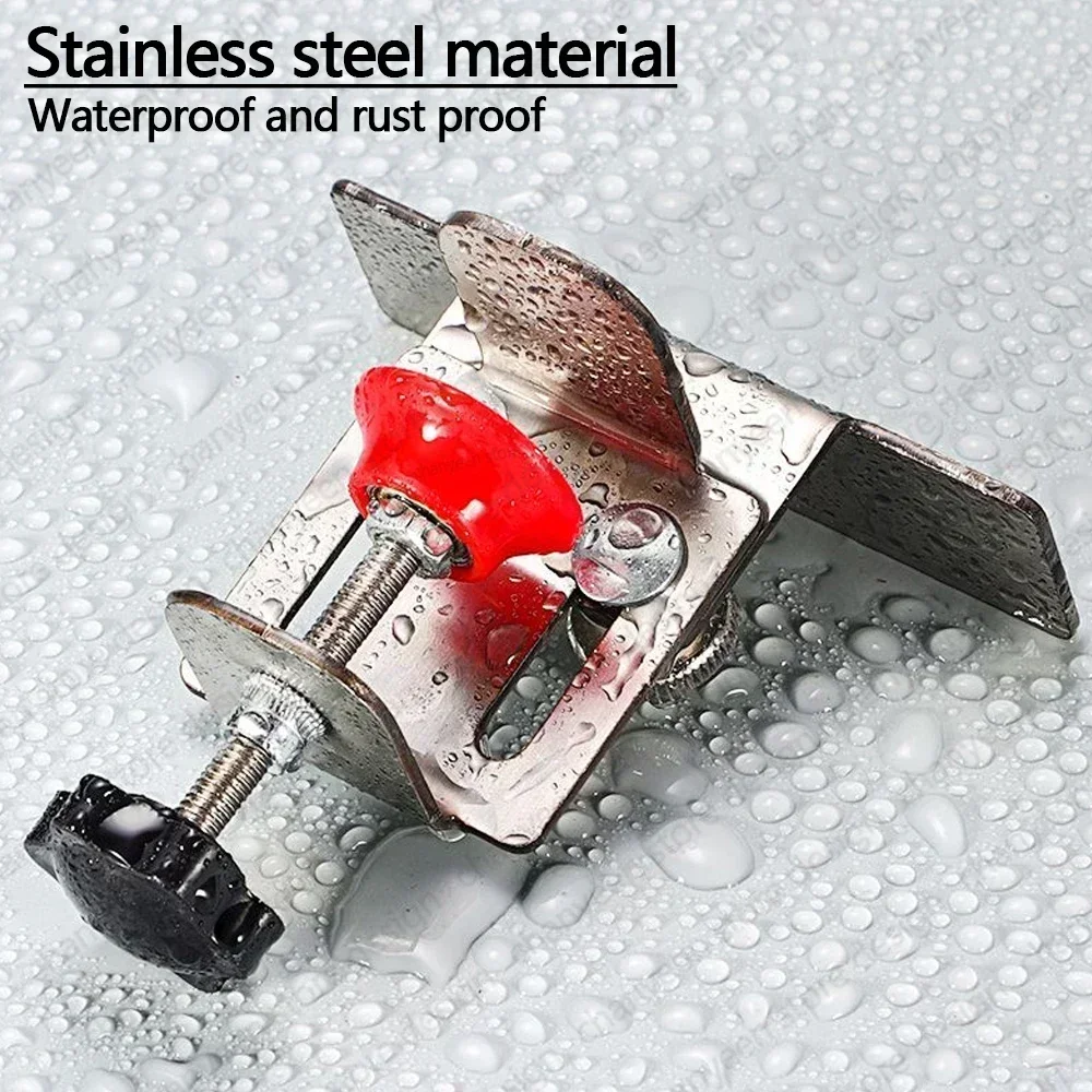 

Woodworking Tools Cabinet Door Mounting Jig Stainless Steel Hidden Frame Clamp Support Household Hardware Installation