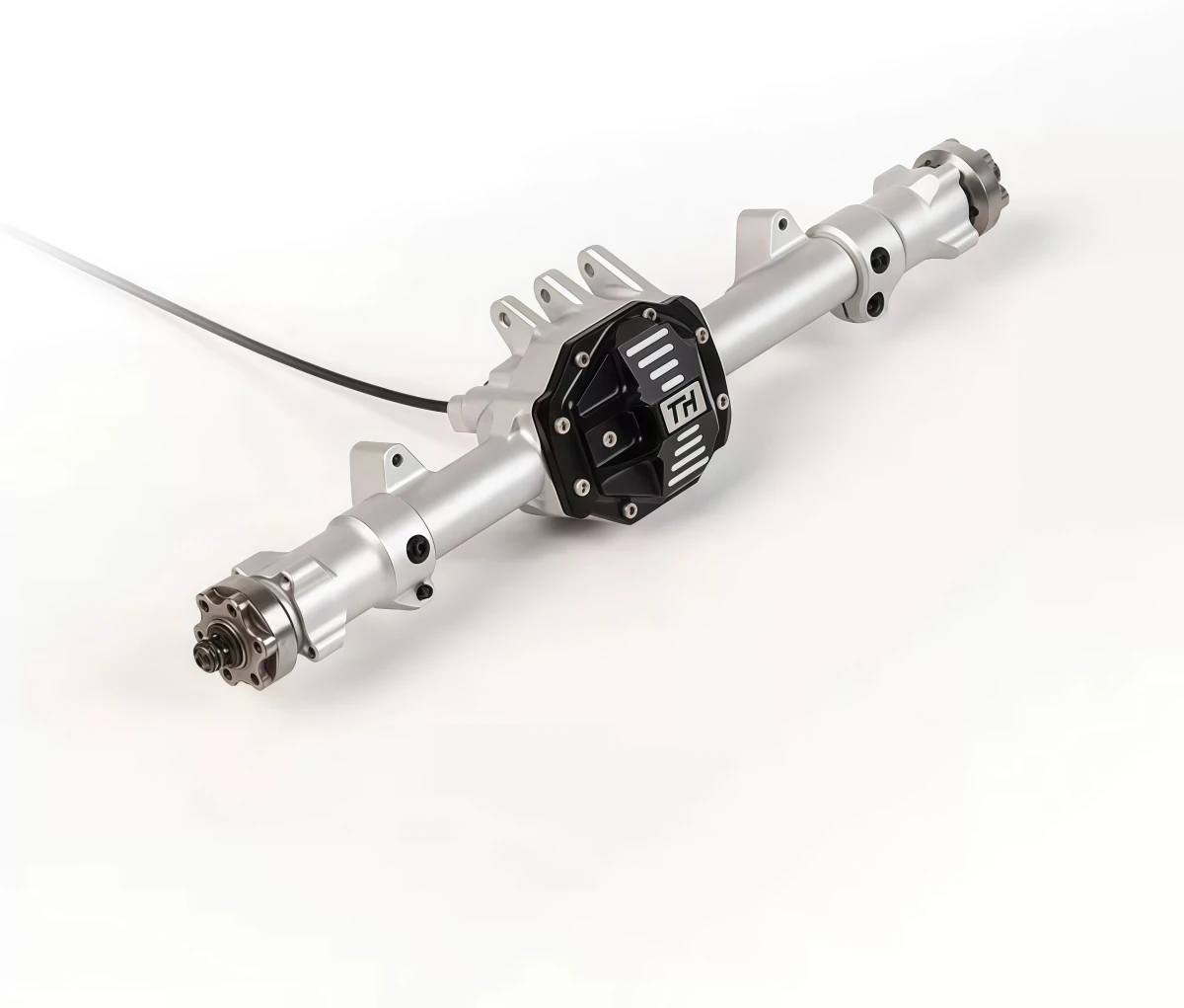 TH014788 Complete Metal Rear Axle Assembly For Traction Hobby KM F150 / Tank300 1/8 RC Crawler Upgrade Parts