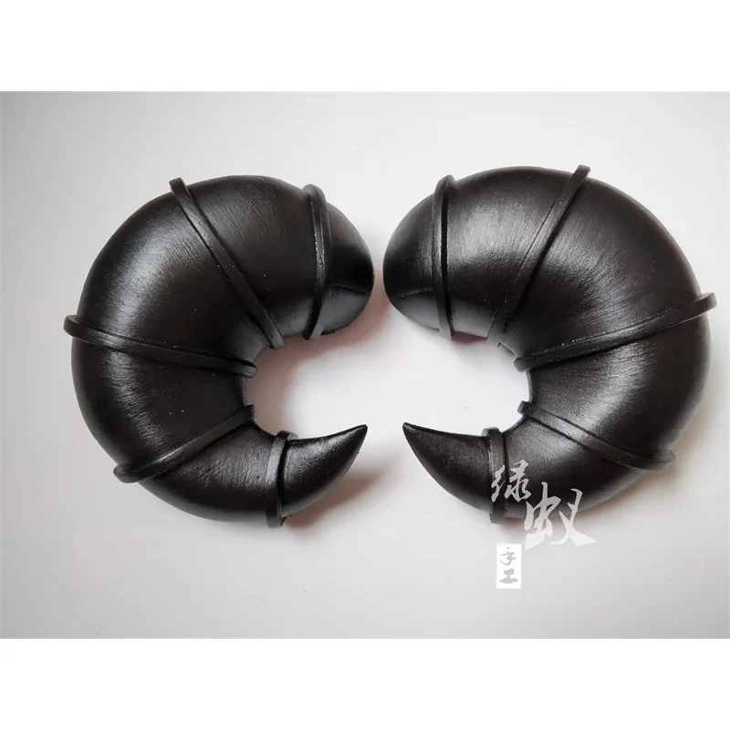 

2025 aaa New Vtuber Baabel Cosplay Sheep Horns Headwear Headclip Hair Accessories Cos Props