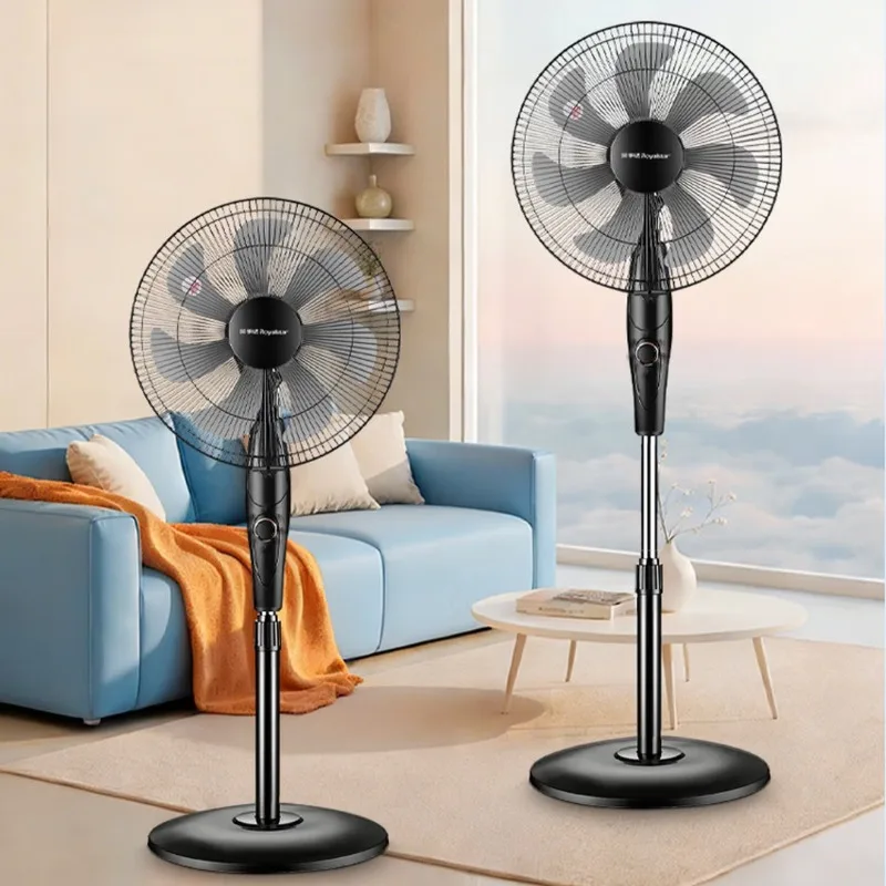 

Семилопастной бытовой осциллирующий напольный вентилятор, энергосберегающий электрический вентилятор, мощный циркуляционный вентилятор для гостиной.