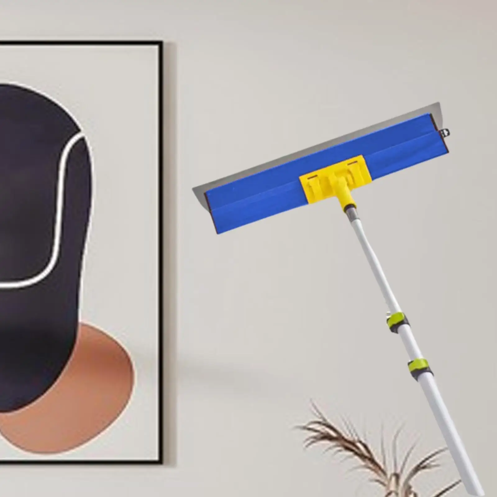 

Drywall Smoothing Tool Skimming Blade Handle Adapter Quick Release Flexible