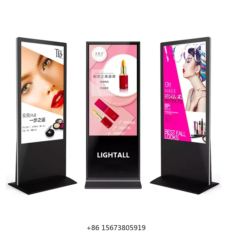 

Android 9.0 55 Inch Indoor Advertising Player LCD Digital Signage Floor Standing Kiosk LCD Display Screen