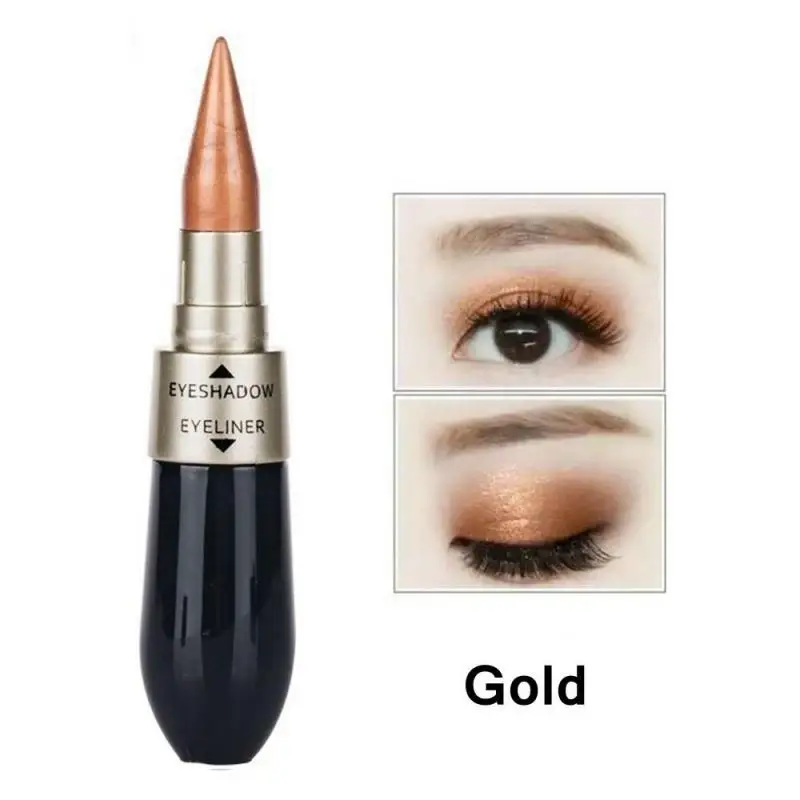 In 1 Zwarte Vloeibare Eyeliner Pen Waterdichte Eyeliner Potlood Natuur Langdurige Eyeliner Oogschaduw Make-Up Voor Vrouwen Cosmetische