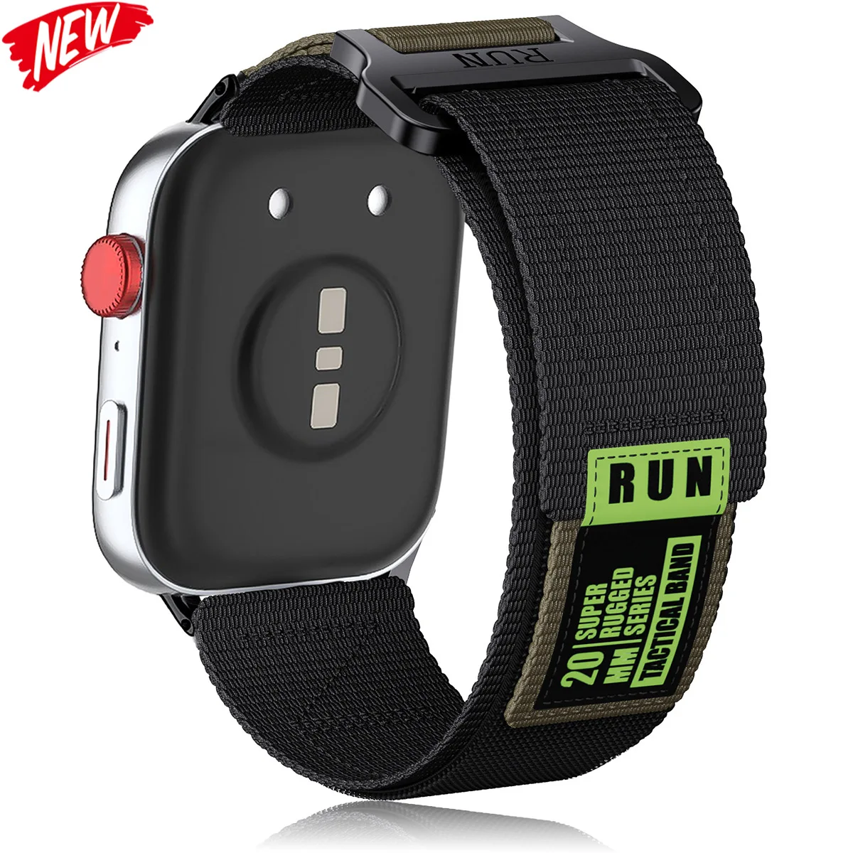 【セール中】ナイロントレイルループバンド Huawei Watch Fit 4 4pro 3 ストラップブレスレット スポーツウォッチバンド Huawei Fit 2 1 スマートウォッチ用 伸縮性バンド