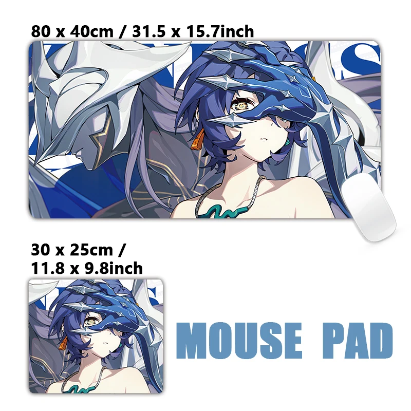 Nicole Ellen Anby Demara Mouse Pad 900x400 Large Non-slip Desk Mat Zenless Zone Zero Billy The Kid Mouse Pad ZZZ Gaming Mousepad