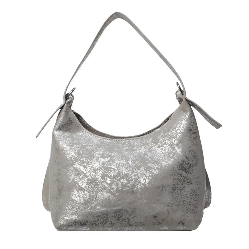 Bolso de hombro de PU a la moda para mujer, bolso elegante de gran capacidad para las axilas, bolso cruzado con cierre de cerrojo, bolso de viaje con correa ajustable