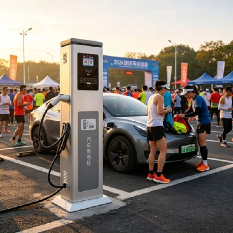 

60kW DC Fast Charging Pile CCS2 EV Charger Commercial Station with RFID OCPP for Fleet Management