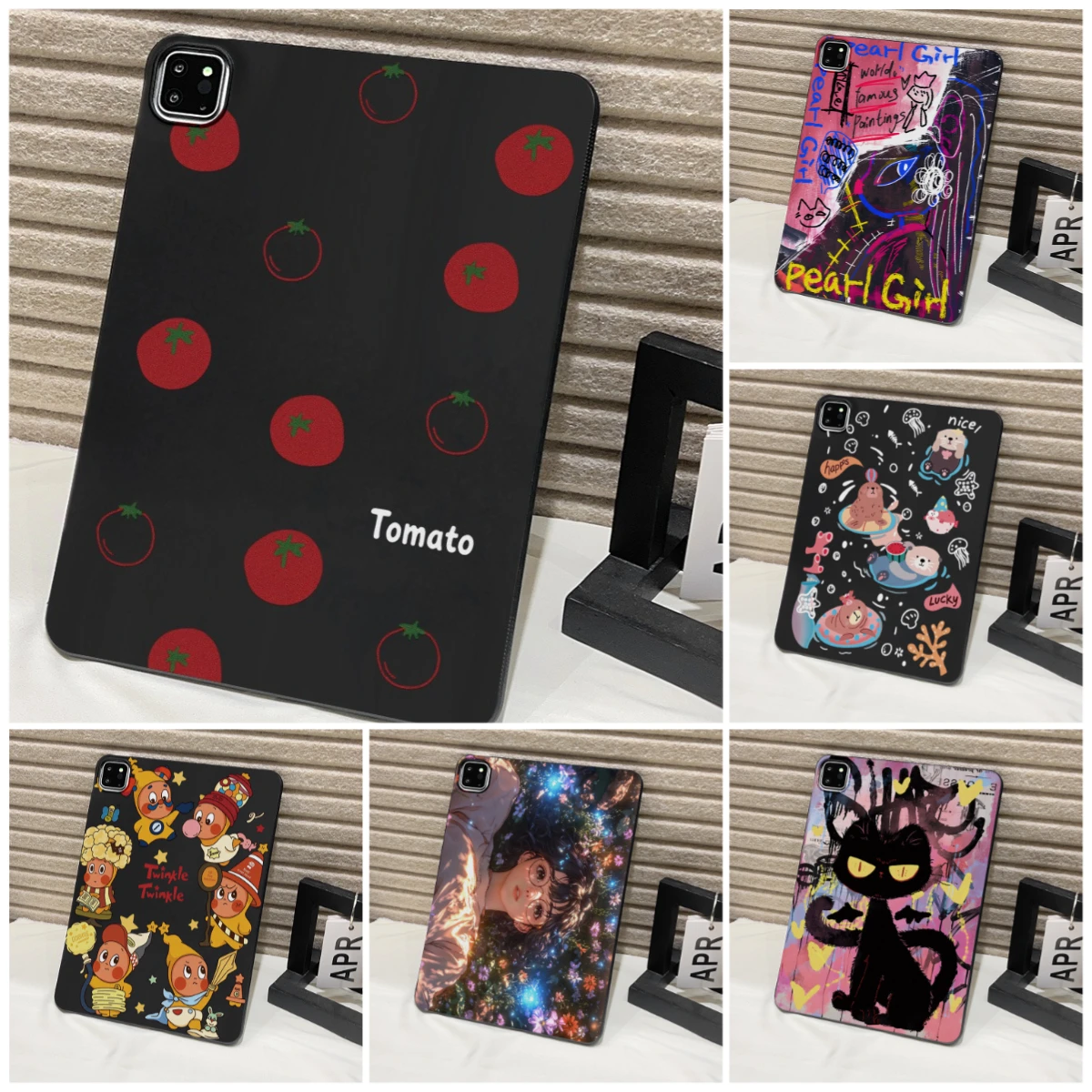 

Colorful Graffiti Tablet Case For iPad 2 3 4 9.7 2017 2018 Mini 1 2 3 4 Pro 10.5 Air 2019 Pro 11 2018 2024 12.9 2018 Pro 13 Case