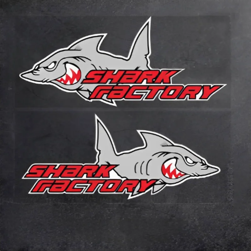 

Shark Reflective Stickers Car Motorcycle Shock Absorber Sticker Vinyl Waterproof Laptop Refrigerator Skateboard Luggage Decals