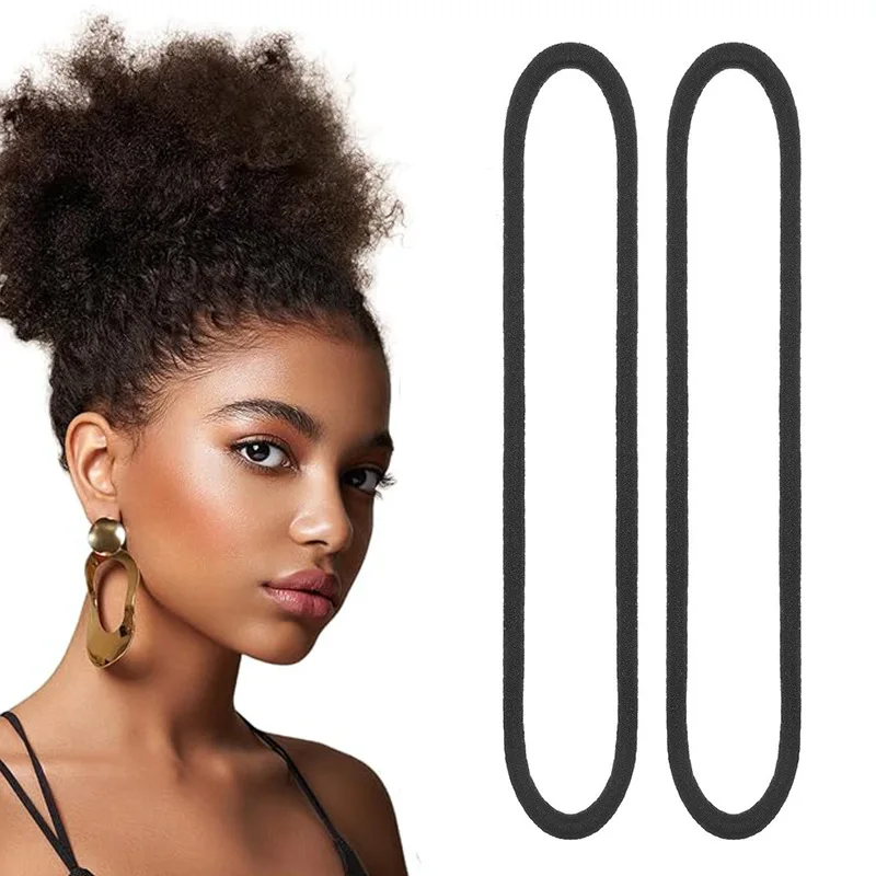 

Супердлинные, особо эластичные резинки для волос для кудрявых волос, для высоких хвостов, большого размера, для укладки волос, для личного ухода, для дома