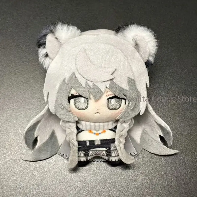 Peluche de 10CM del Anime Arknights, Pramanix the Prerita, Figura de Peluche, Modelo de Juguete, Llavero, Colgante, Adorno para Bolsa, Regalos de Cumpleaños