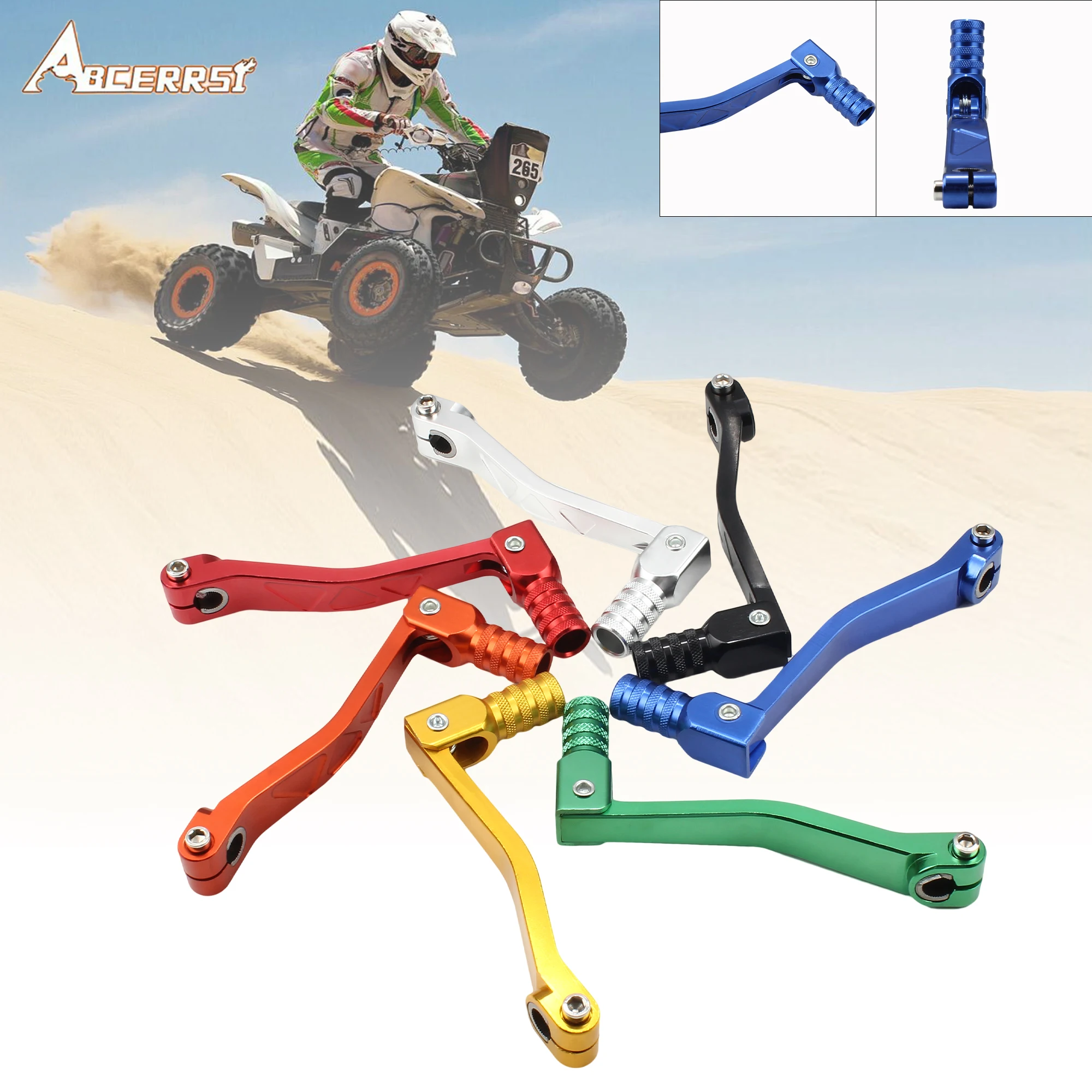 

Gear Shifter Motorcycle Folding Gear Shifter Pedal Fit Pedal Gear Change For CNC,Cross-country,Modified Enduro Dirt Bike Parts
