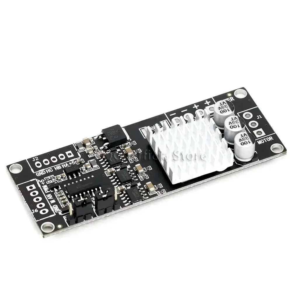 XY-BLDC DC 12-30V 200W Three-phase DC Brushless With Hall Motor Controller Module 3 Phase Brushless Motor PWM PLC Drive Board - view 2