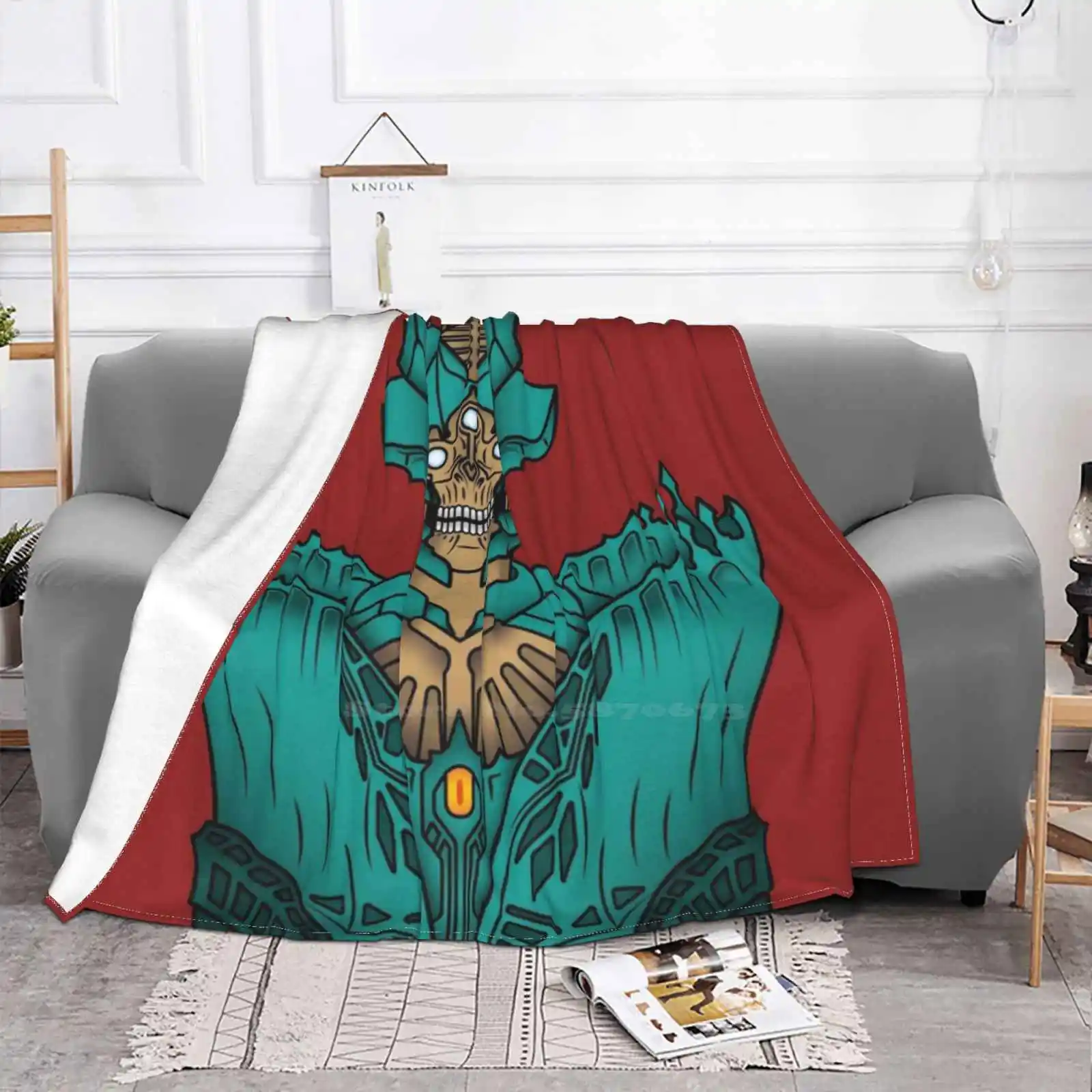 Witch Queen Creative Design Light Thin Soft Flannel Blanket Savathun Destiny 2 Traveler Vector Art Luminous Hive