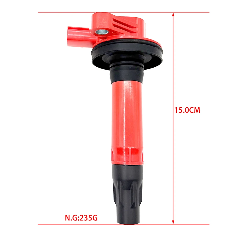 6PCS 2PINS IGNITION COIL 7T4Z-12029-E UF553 FOR Ford Edge F-150 Mustang Lincoln MKS Mazda 6 CX-9 Mercury 3.5 3.7 V6