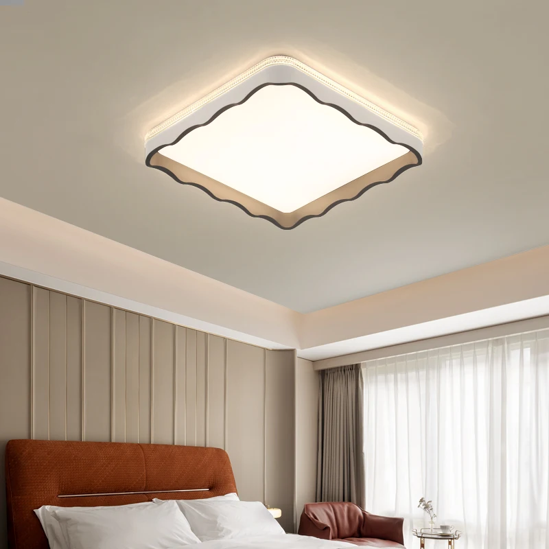 Modern Minimalism LED Ceiling Lights Room Decor Home Chandelier for Living Room Bedroom Remote Control Dining Room Indoor Lamps