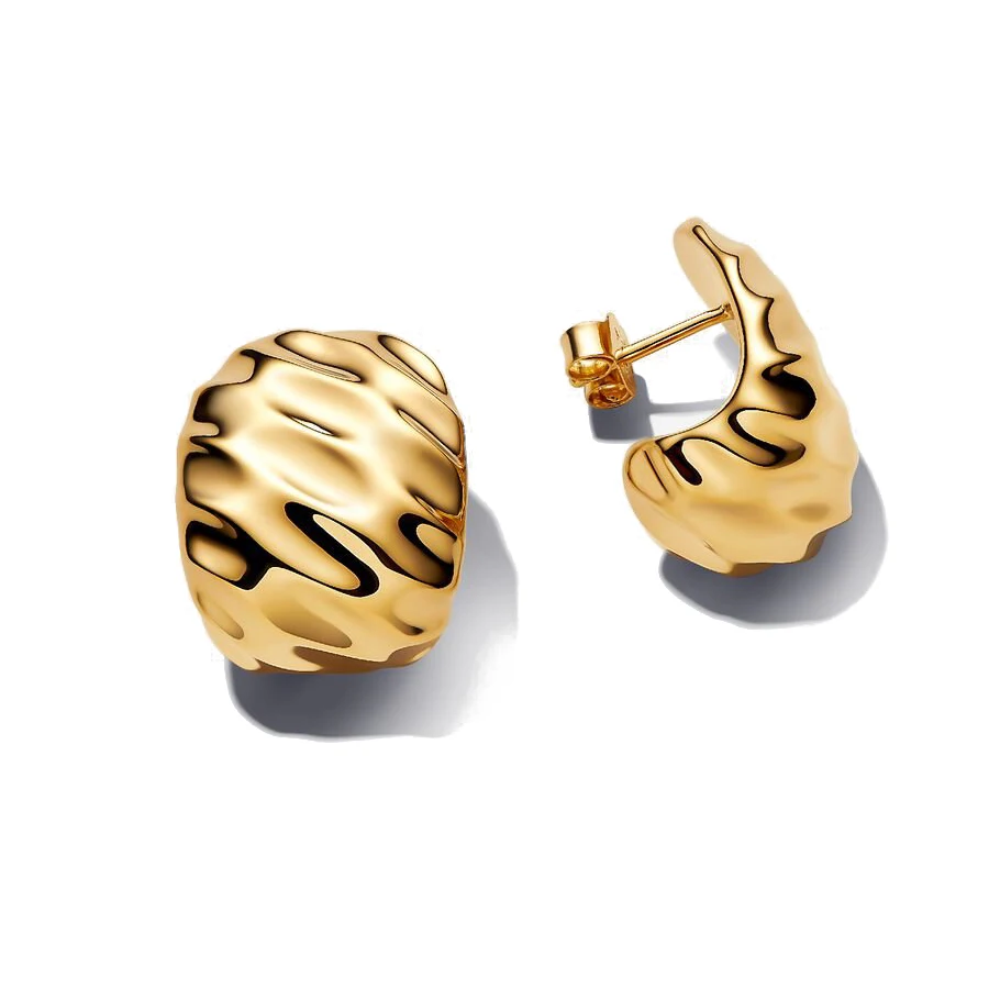 أقراط نسائية جديدة عالية الجودة مطلية باللؤلؤ على شكل قطرة الماء متقاطعة للنساء مجوهرات أطواق للحفلات هدية أشياء من #3