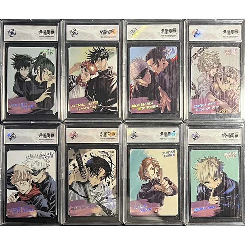 

Anime Jujutsu Kaisen Geto Suguru Itadori Yuji Gojo Satoru Zenin Maki Collection Cards Christmas Birthday Gifts Children's Toys