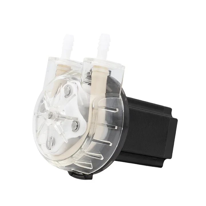 LEFOO Stepper Motor Drive Control small peristaltic pump industrial pump beverage food sauce peristaltic pump manufacturer