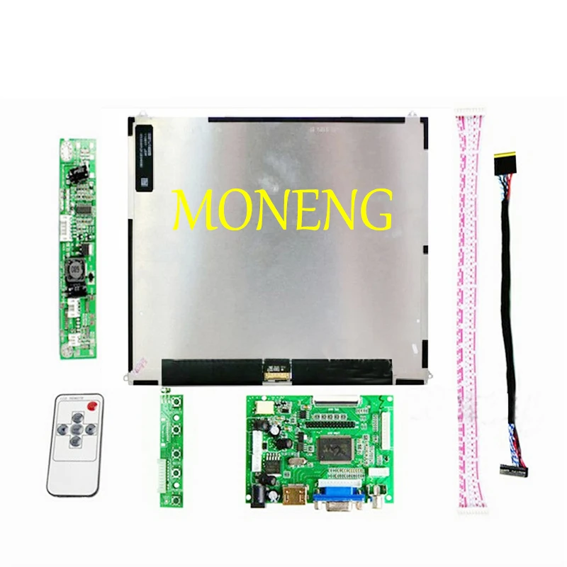 Imagem -05 - Controlador Lcd Driver Board Módulo Kit Monitor Compatível-monitor Hdmi 9.7 1024x768 Lp097x02 La1 La3 Laa Sll2