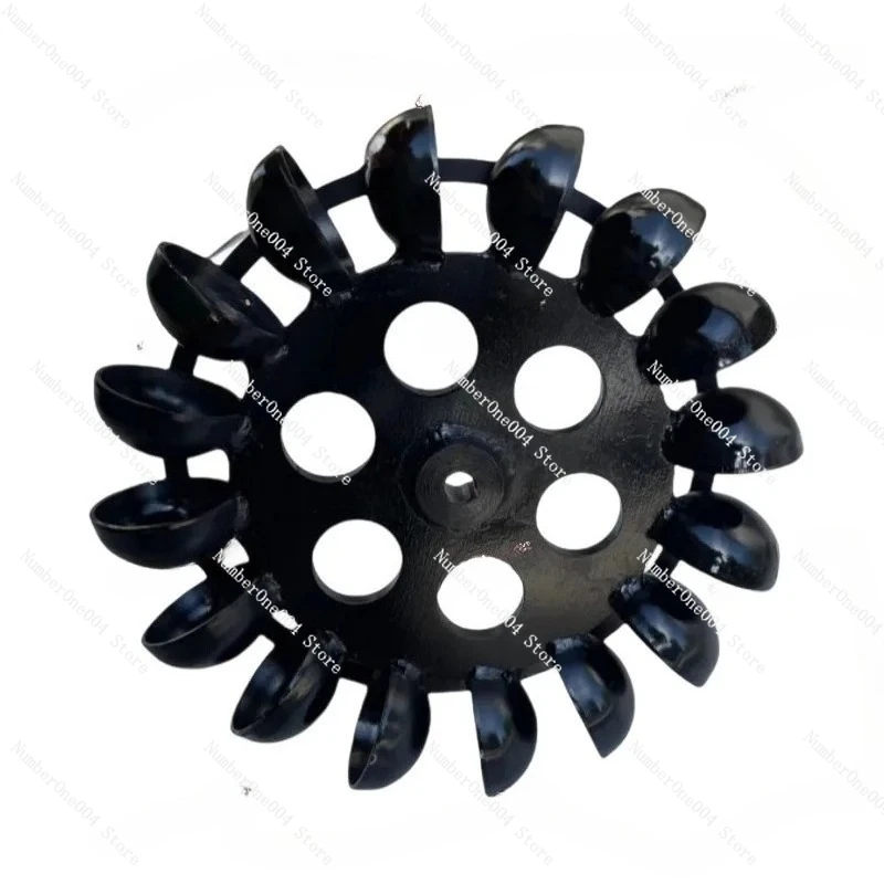 16-60cm Steel Low Flow Hydro Generator Blades with 10-22 Bowls for Micro Hydro Home/Creek/Farm Power Conversion Kit