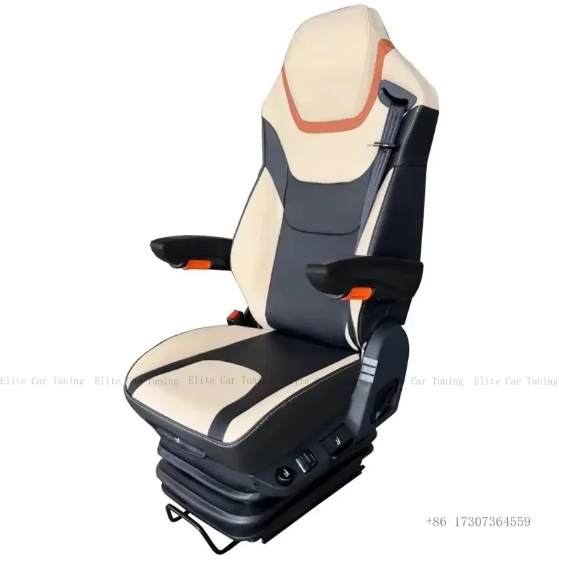Suitable for New Condition Super Soft Aero Style Airbag Driver's Seat for Heavy Duty Dongfeng and Jiefang Trucks Universal Fit C
