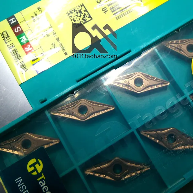 

South Korea Taegutec numerical control blade VNMG160408MT TT9225 VNMG160404 a box of ten pieces price