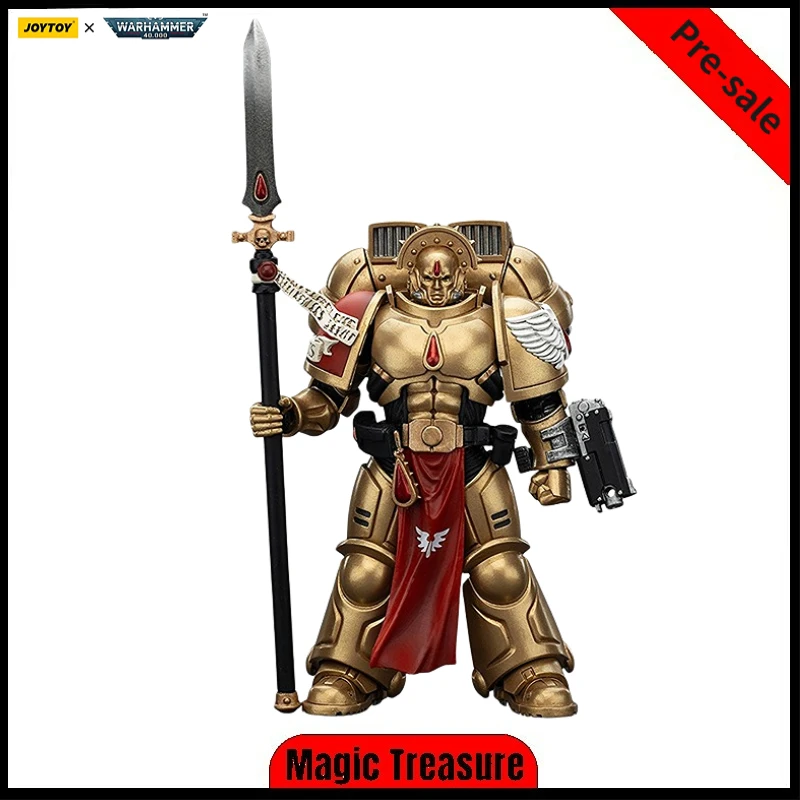 

【Pre-sale】JOYTOY 1/18Action Figure Warhammer 40K Blood Angels Sanguinary Guard 2 with Angelus Boltgun and Encarmine Spear Gift